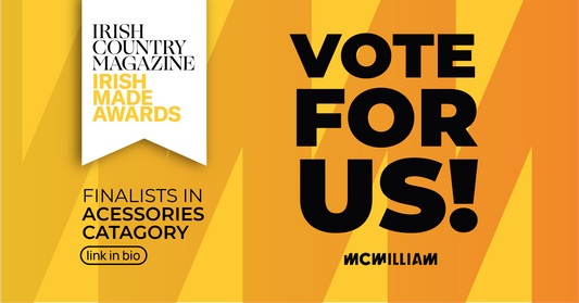 McWilliam Bags a Finalist in the Irish Made Awards 2024!