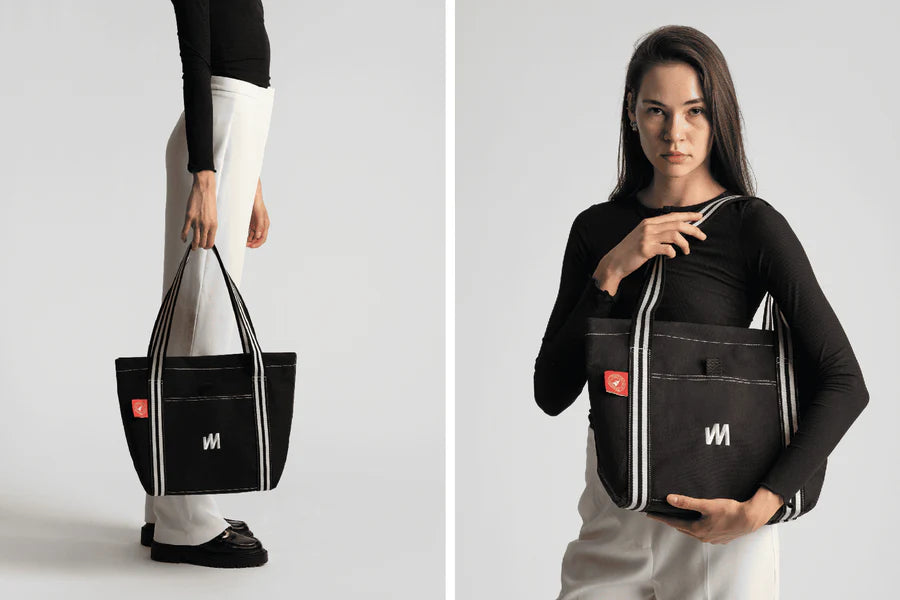 Charcoal Tote – McWilliam Tote