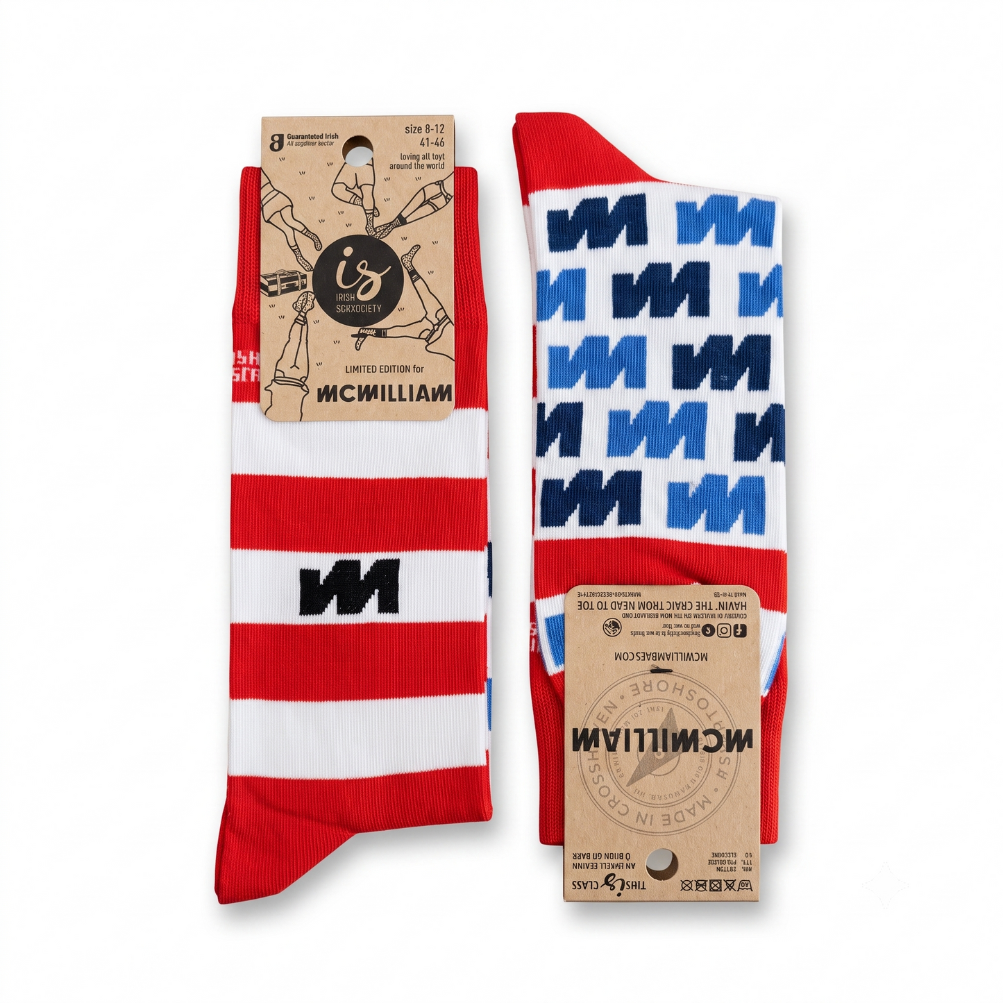 Irish Socksciety x McWilliam Bags Socks