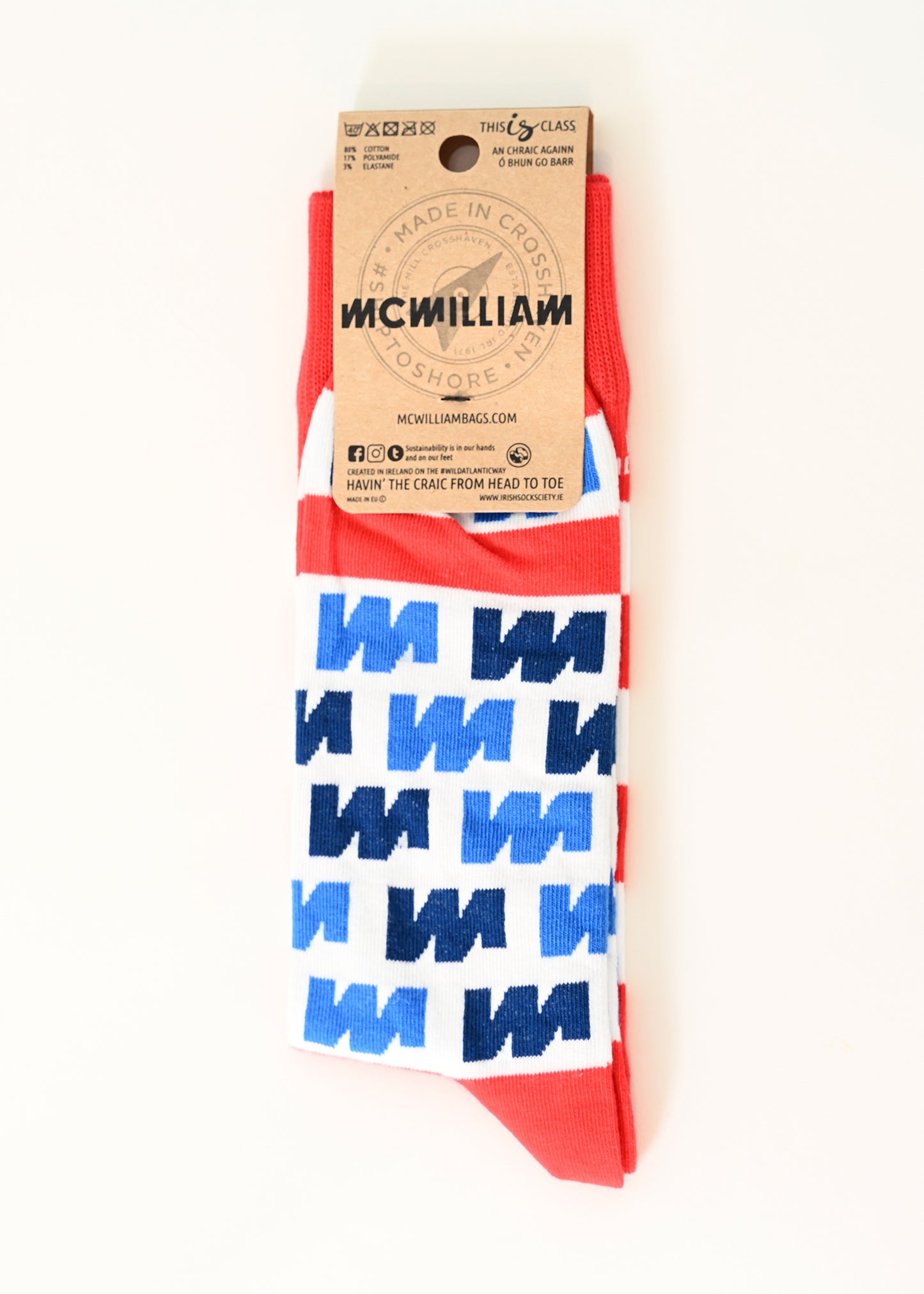 Irish Socksciety x McWilliam Bags Socks