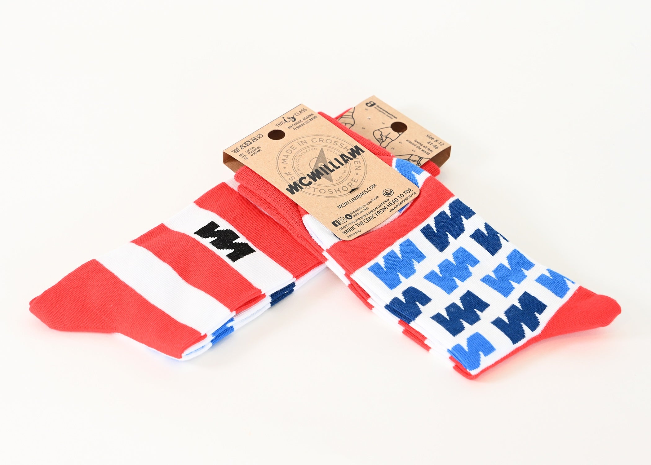 Irish Socksciety x McWilliam Bags Socks